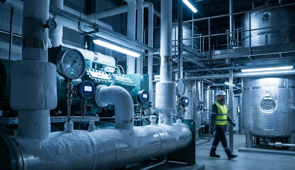 Бизнес-кейс: Оптимизация аммиачных систем охлаждения с Klüber Summit RHT 68